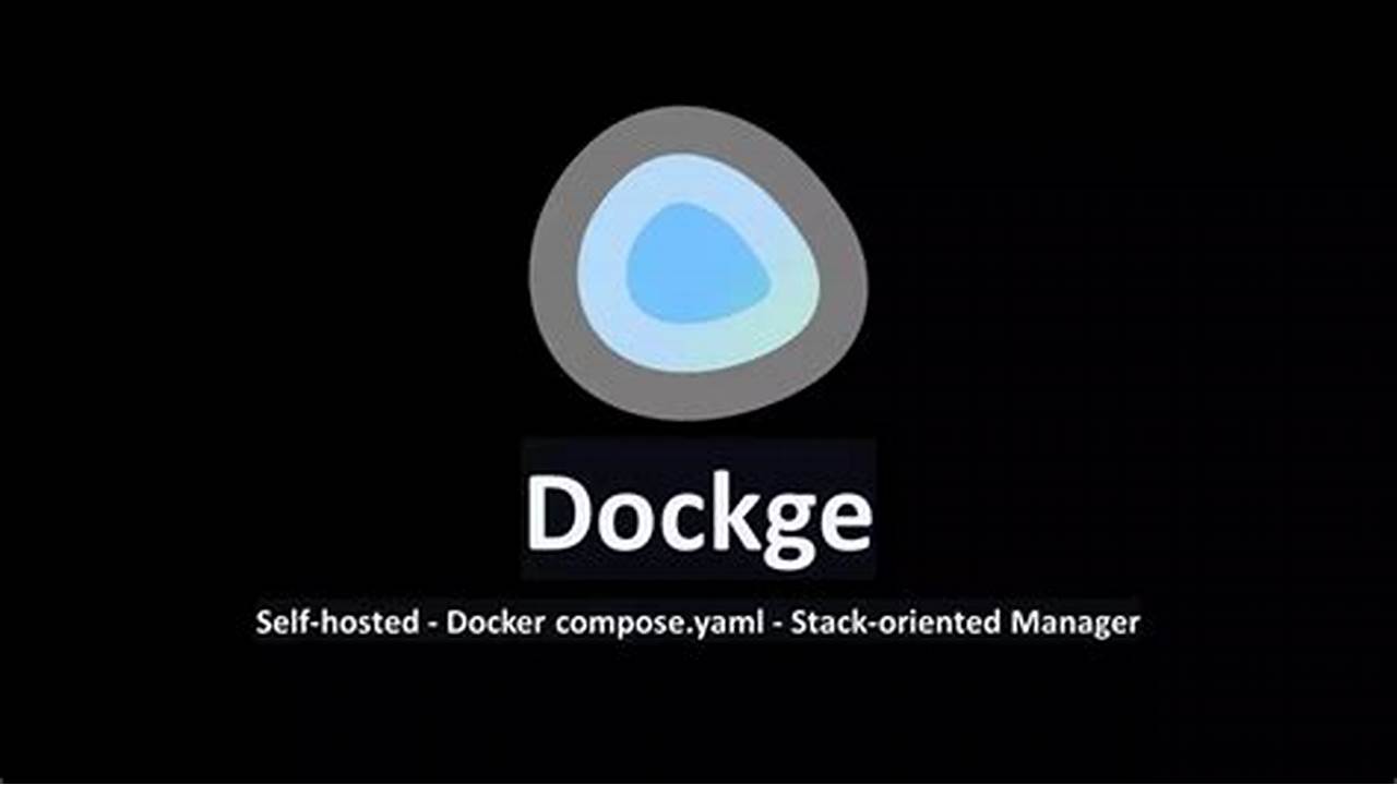 Dockge คืออะไร